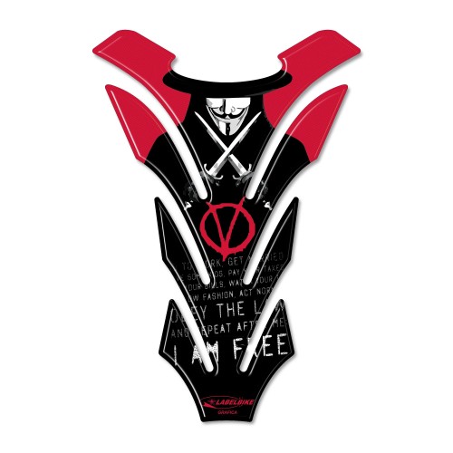                             ΑΔΙΑΠΈΡΑΣΤΟ V FOR VENDETTA ΡΗΤΊΝΗ 3D ΡΗΤΊΝΗ ΜΟΤΟΣΙΚΛΈΤΑ ΣΥΓΚΟΛΛΗΤΙΚΆ ΔΕΞΑΜΕΝΉ ΜΟΤΟΣΙΚΛΈΤΑΣ
                          