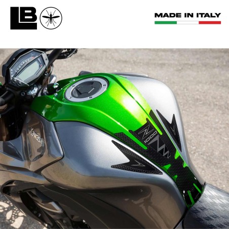 3D-Klebestreifen mit Harzbeschichtung für Motorradtankschutz passend für Kawasaki Z1000 2010-2020
