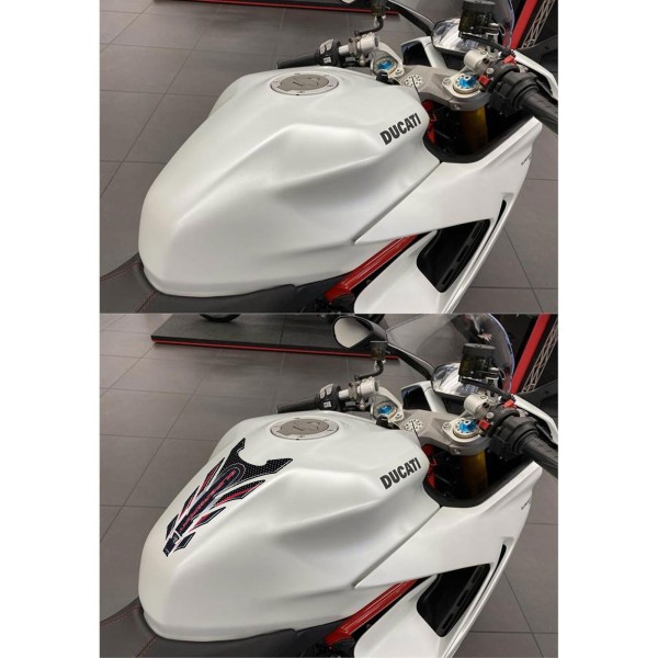 3D Gel Tank Guard Συμβατό με μοτοσυκλέτες Ducati Supersport