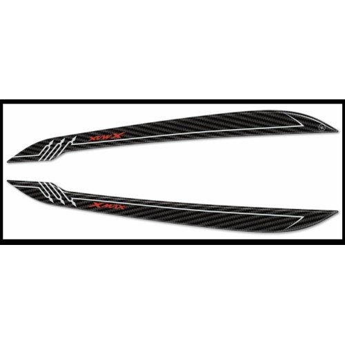 2 ADHESIVES 3D HANDLE PROTECTION XMAX 300 compatible x YAMAHA X MAX 300 scooter 2