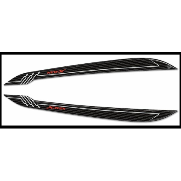 2 ADHESIVOS 3D MANGO PROTECCIÓN XMAX 300 compatible x YAMAHA X MAX 300 scooter