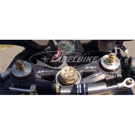 3D τζελ προστασίας πλάκα πιρουνιού συμβατή MOTO KAWASAKI ZX-10R 2004-2005