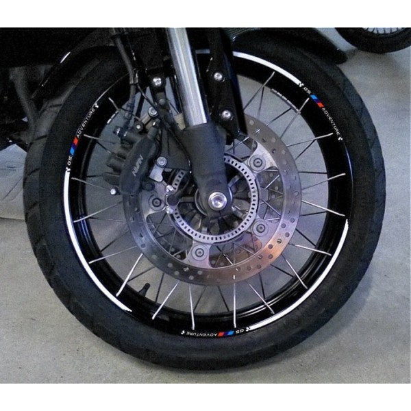 Αυτοκόλλητα αυτοκόλλητα ADHESIVE RIMS συμβατά για BMW GS ADVENTURE MOTORBIKE 2014-2021