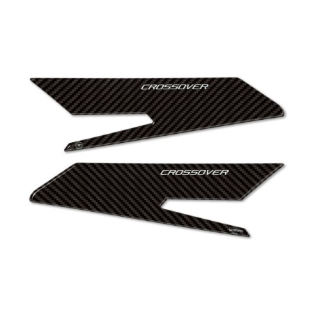 2 autocollants 3D Protecteurs de repose-pieds compatibles avec Honda X-Adv à partir de 2017