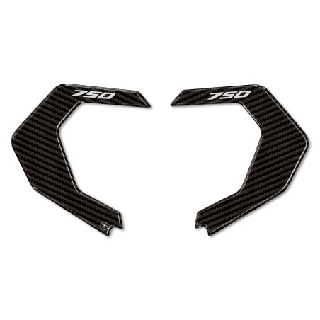 2 3D gel stickers fairing edge protectors compatible with Honda X-Adv 2017-2020