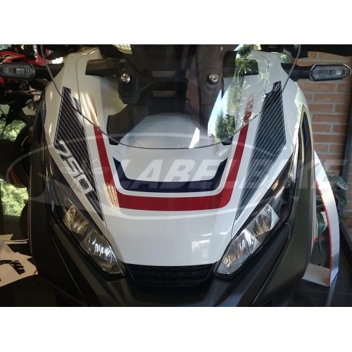 Stickers 3d face avant compatible avec Xadv Honda X-Adv 750 2017-2020