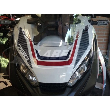 3d αυτοκόλλητα μπροστινής όψης συμβατά με Xadv Honda X-Adv 750 2017-2020