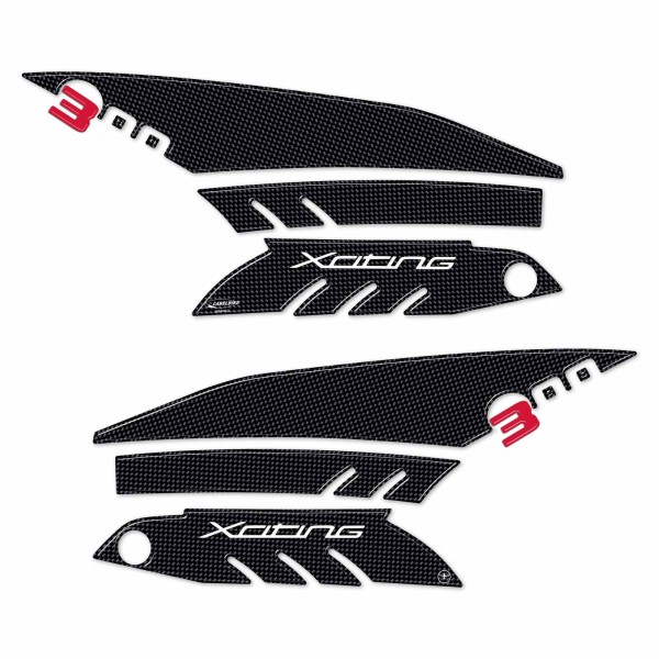 KIT BOOMERANG GEL ADHESIVOS para Scooter XCITING 300 KYMCO-compatible PROTECCIONES