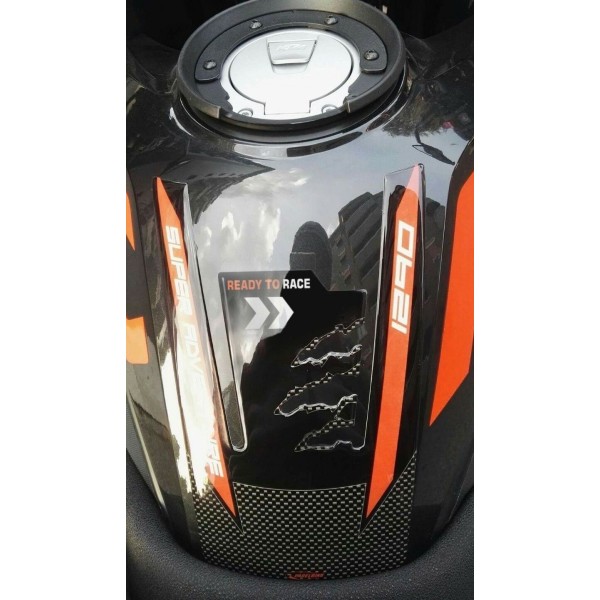 Αυτοκόλλητο 3D Tank Guard Μοτοσικλέτα συμβατό με KTM 1290 Super Adventure S-T-R
