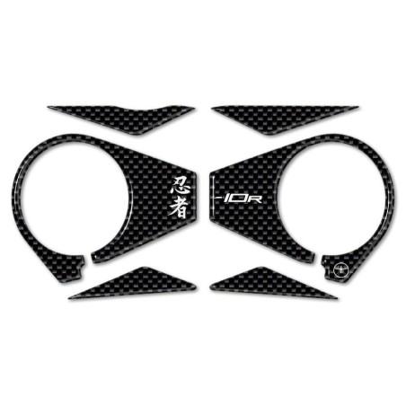 3D τζελ προστασίας πιρούνι πλάκα συμβατή MOTORCYCLE KAWASAKI ZX-10R 2006-2010