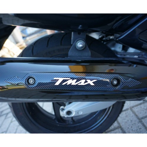 ADHESIVE 3D MARKTSCHUTZ TMAX 500-530 Auspuffanlage für YAMAHA T MAX 2008-2016
