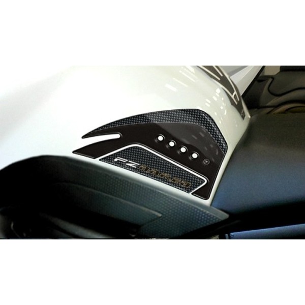 ADHESIVOS DE RESINA PARA DEPÓSITO Pegatinas 3D compatibles para motos YAMAHA FZ8 Carbon