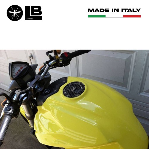 EXCLUSIVE 3D CARBON RESIN ADHESIVE FILLER CAP PROTECTION for CAGIVA MOTORCYCLE 2