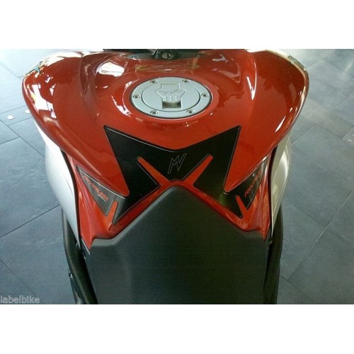 3D RESIN GEL ADHESIVE WALL PROTECTOR kompatibel für MV AGUSTA RIVALE MOTORBIKE