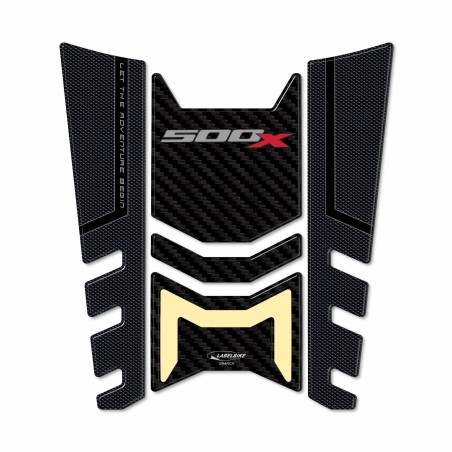 3D Tank Guard Sticker compatible con Honda CB500X moto 2022-2023
