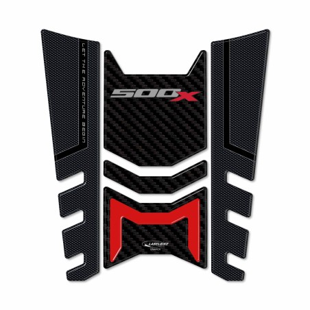 3D Tank Guard αυτοκόλλητο συμβατό με μοτοσικλέτα Honda CB500X 2022-2023