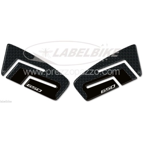 2 pegatinas depósito 3D GEL PROTECTION compatibles para motos KAWASAKI VERSYS 650 2