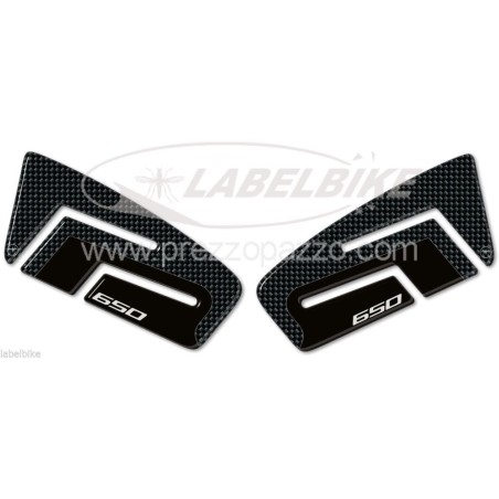 2 αυτοκόλλητα 3D GEL PROTECTION για μοτοσυκλέτες KAWASAKI VERSYS 650
