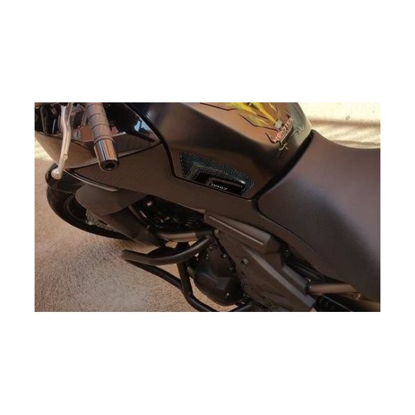 2 3D GEL PROTECTION tank stickers compatible for motorbikes KAWASAKI VERSYS 650