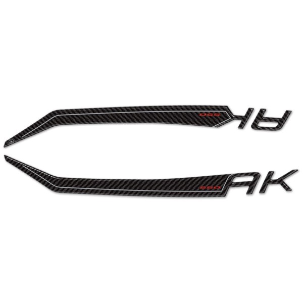 Resin Stickers Handle Protection Compatible Scooter Kymco Ak 550 2017-2022