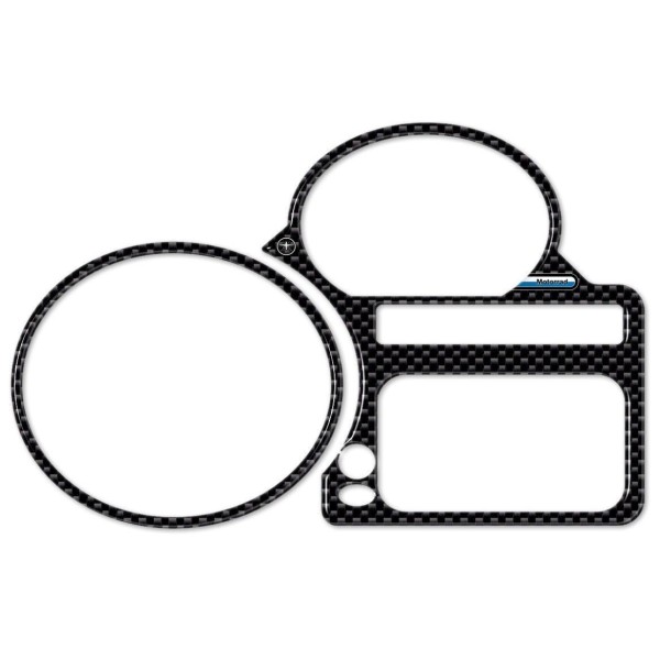 3D CARBON LOOK sticker for dashboard compatible for BMW K1200R and K1300R motorbikes