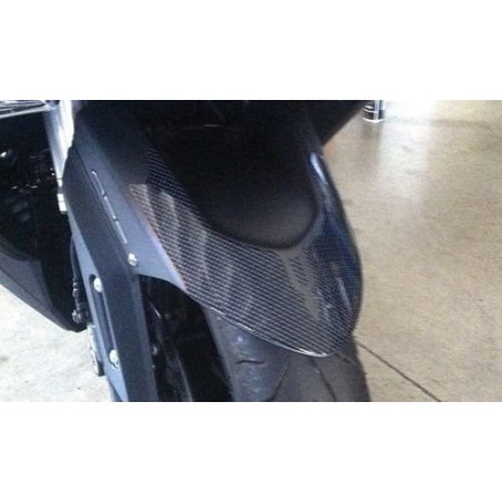ADHESIVE-STICKER 3D garde-boue compatible SCOOTER YAMAHA TMAX 530 2017-2020 carbone