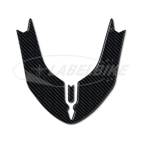 ADHESIVO-PEGAMENTO 3D guardabarros compatible SCOOTER YAMAHA TMAX 530 2017-2020 carbono