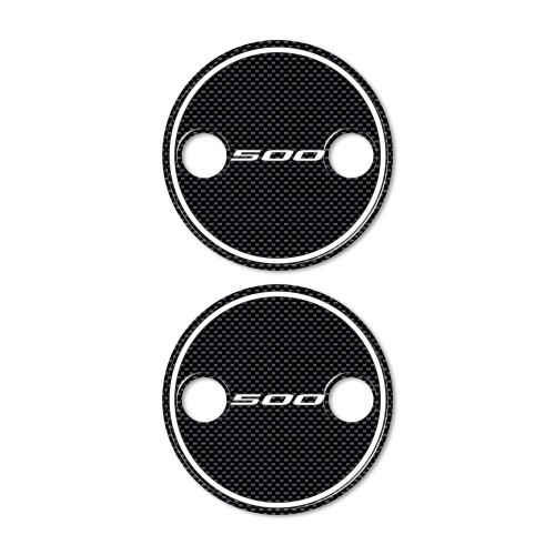 2 ADHESIVOS 3D de resina T MAX 500 compatibles para cárteres YAMAHA TMAX 2001-2011 2