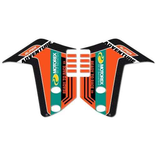                                             3D SIDE PROTECTIONS MUDGUARD ADHESIVES συμβατά για KTM 1290 SUPER ADVENTURE
                                          