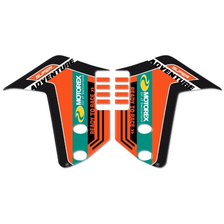 3D SIDE PROTECTIONS MUDGUARD ADHESIVES συμβατά για KTM 1290 SUPER ADVENTURE