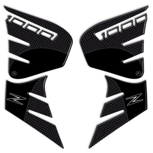 RESIN-SEITENSCHÜTZEN SEITENSCHÜTZEN für MOTORRAD KAWASAKI Z1000 2014-2020 2