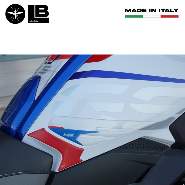 Kit 3D SIDE PROTECTION ADHESIVES compatible avec les motos de la série BMW GS R1250 HP