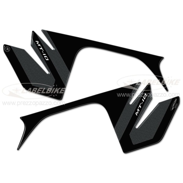 2 PROTECCIONES LATERALES 3D GEL compatibles para MOTO YAMAHA MT-10