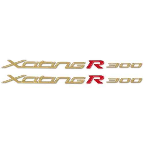                             2 3D GEL ADHESIVES COPY WRITINGS XCITING R 300 συμβατά για σκούτερ KYMCO
                          