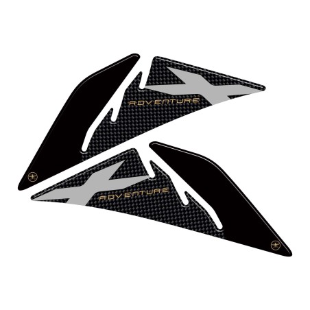 PROTEZIONI LATERALI 3D compatibili SERBATOIO MOTO HONDA NC700X NC750X fino 2025