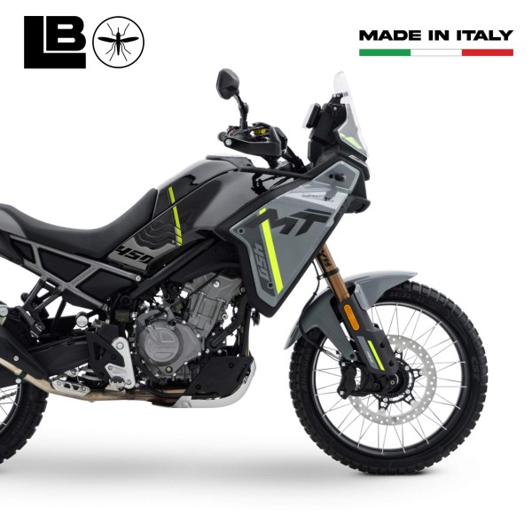 3D Gel Stickers 3D Protections latérales de réservoir de moto compatibles avec CFMOTO 450MT