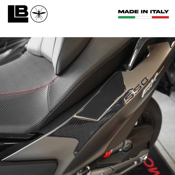 Kymco Ak550 Premium unter Sitz Seite Protektor Aufkleber