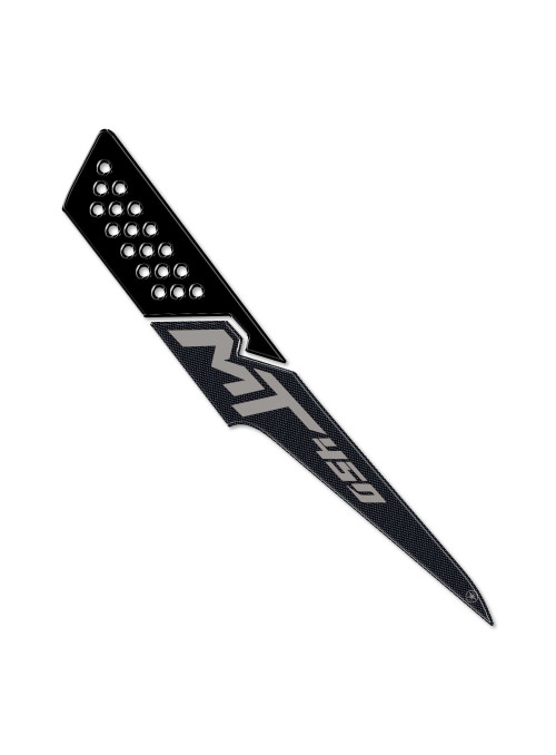 Adhesive resin gel 3D Motorcycle muffler protection compatible with CFMOTO 450MT 2