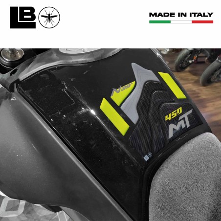 Protector depósito 3D adhesivo moto compatible con CFMOTO 450MT
