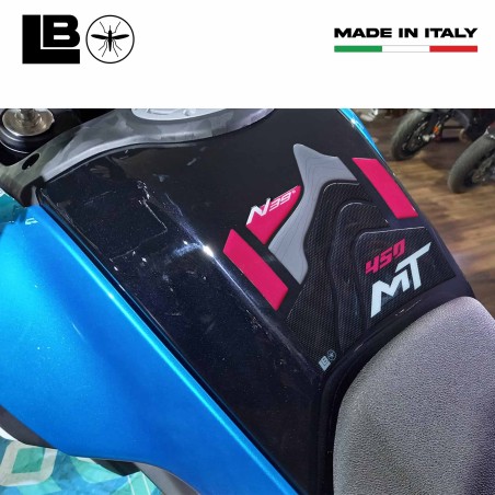 Protector depósito 3D adhesivo moto compatible con CFMOTO 450MT