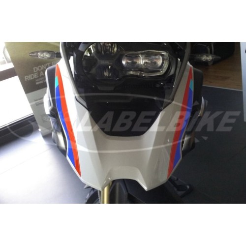 2 autocollants 3D GEL ADHESIVES 3D FRONT BADGE compatibles pour BMW GS R1200 à partir de 2017