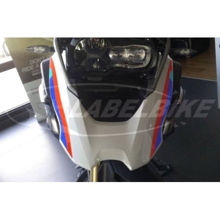 2 3D GEL ADHESIVES 3D FRONT BADGE stickers compatible for BMW GS R1200 from 2017
