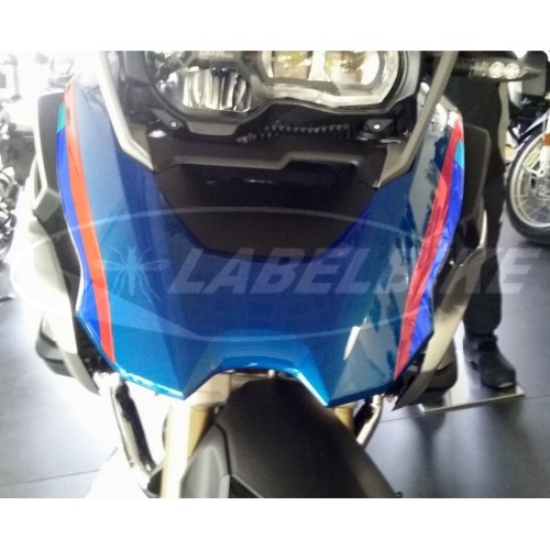 2 autocollants 3D GEL ADHESIVES 3D FRONT BADGE compatibles pour BMW GS R1200 à partir de 2017 2