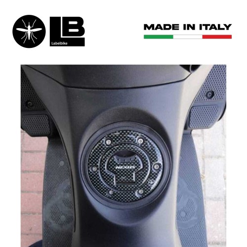 ADHESIVE 3D CARBON CARBON TANK PROTECTION cap x Scooter GILERA NEXUS von 2008 2