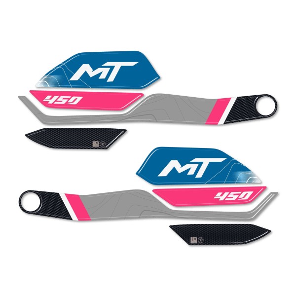 3D Resin Gel Stickers 3D Handguard Protection Motorcycle compatible with CFMOTO 450MT