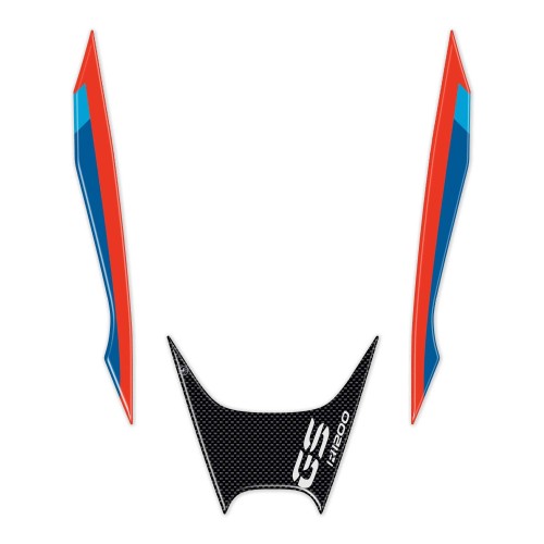 KIT ADHESIVO 3D GEL PROTECCIÓN FRONTAL compatible MOTO BMW GS R1200 2017-2019