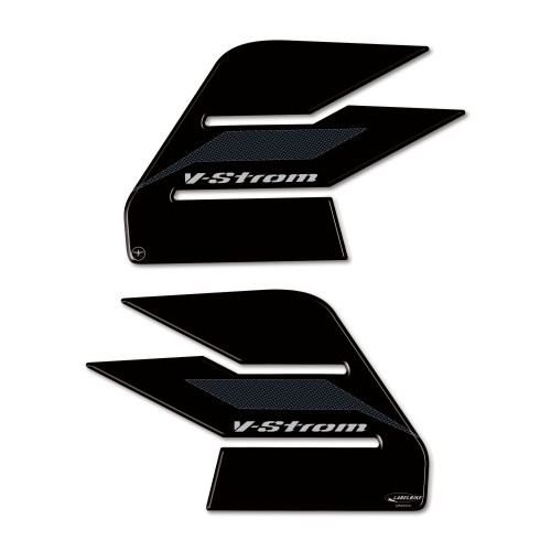 2 PROTECCIONES LATERALES DE DEPÓSITO compatibles para motos SUZUKI V-STROM 650 2017-2025. 2