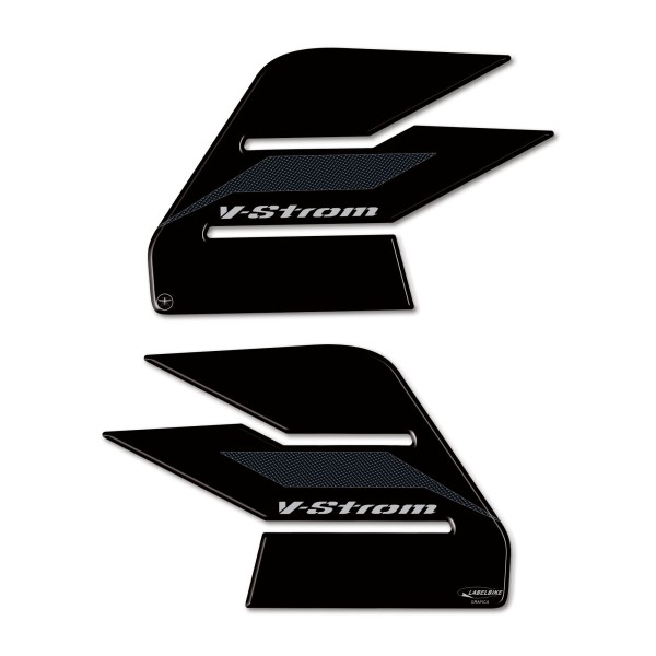 2 PROTECTIONS DE RÉSERVOIR LATÉRALES compatibles avec les motos SUZUKI V-STROM 650 2017-2025