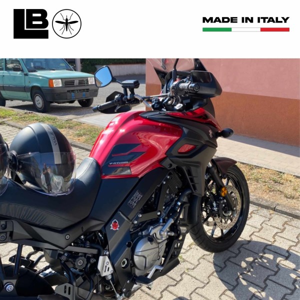 2 PROTECTIONS DE RÉSERVOIR LATÉRALES compatibles avec les motos SUZUKI V-STROM 650 2017-2025