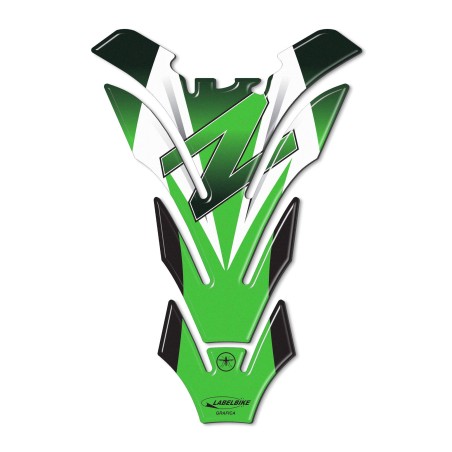 ADHESIVE-STICKER PARASTER 3D συμβατό με KAWASAKI Z750 Z1000 Z 750-1000 Πράσινο